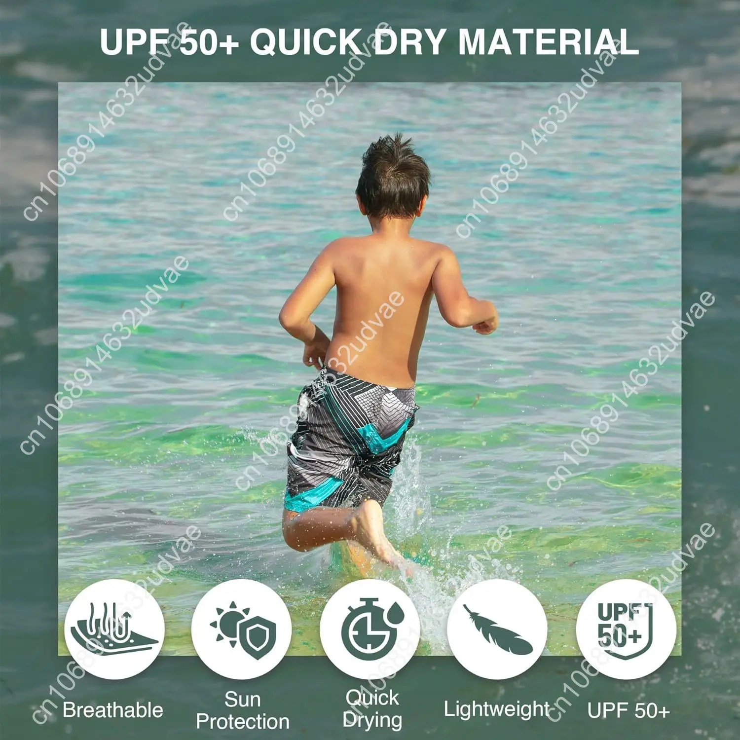 Calções de banho de praia Kanu - Swim Trunk Quick Dry avaliação e preço