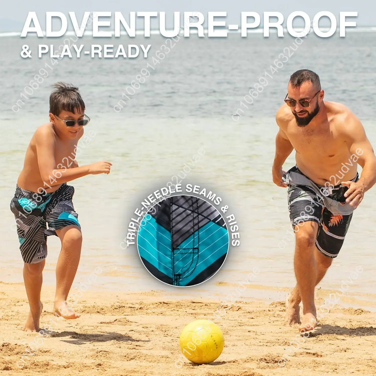 Calções de banho de praia Kanu - Swim Trunk Quick Dry avaliação e preço