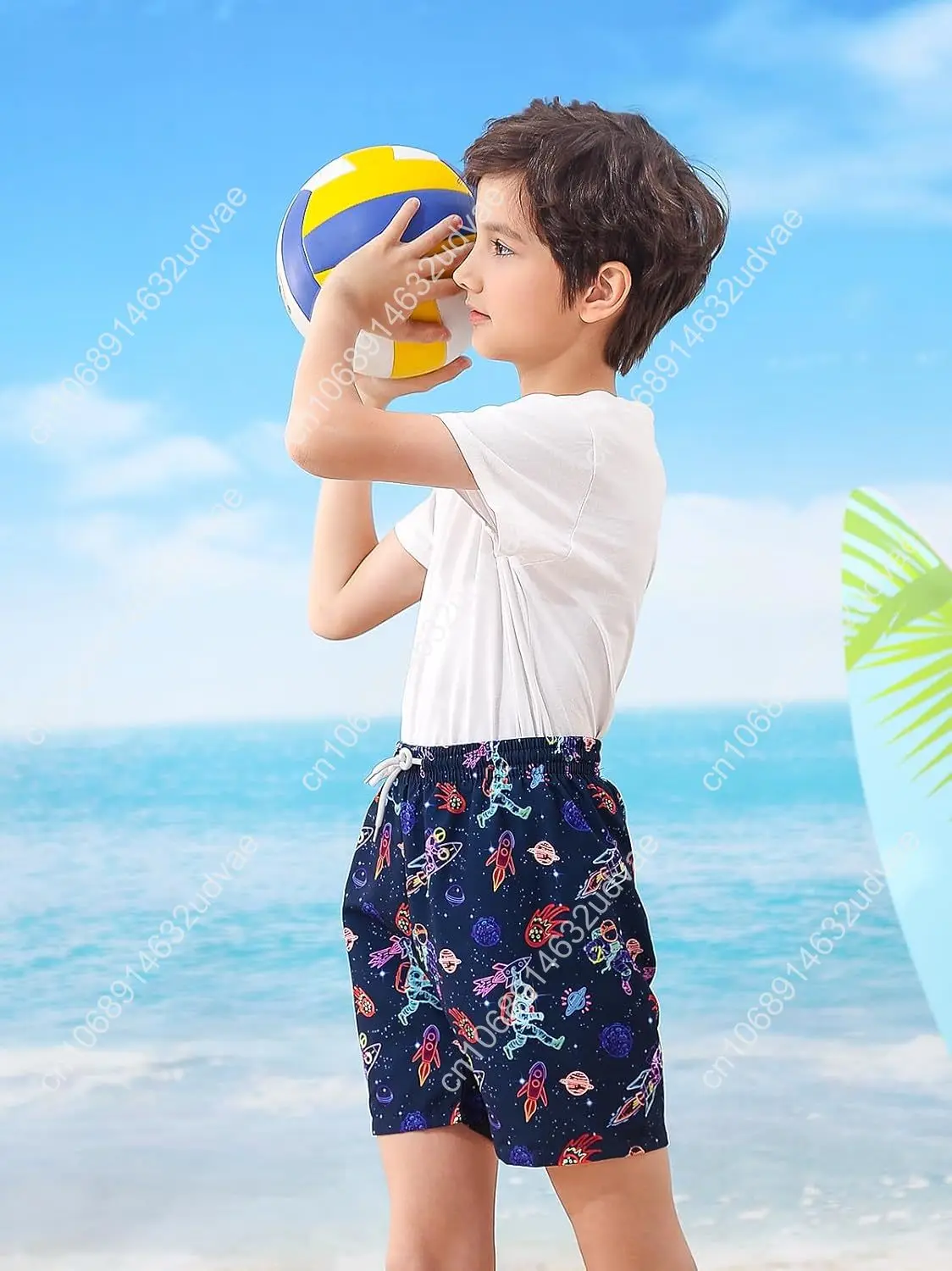 Calções de banho para meninos, - Swim Trunk Quick Dry avaliação e preço